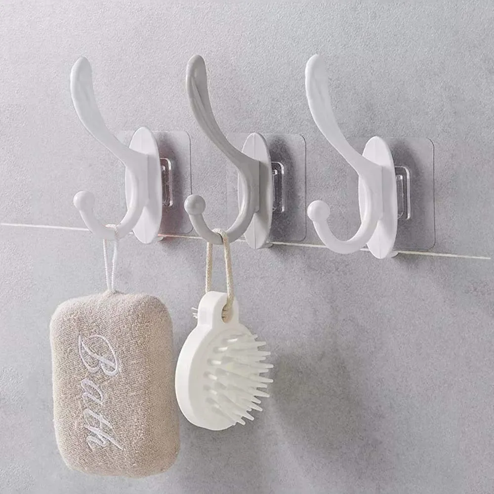 4687 Self Adhesive Plastic Wall Hook for Home