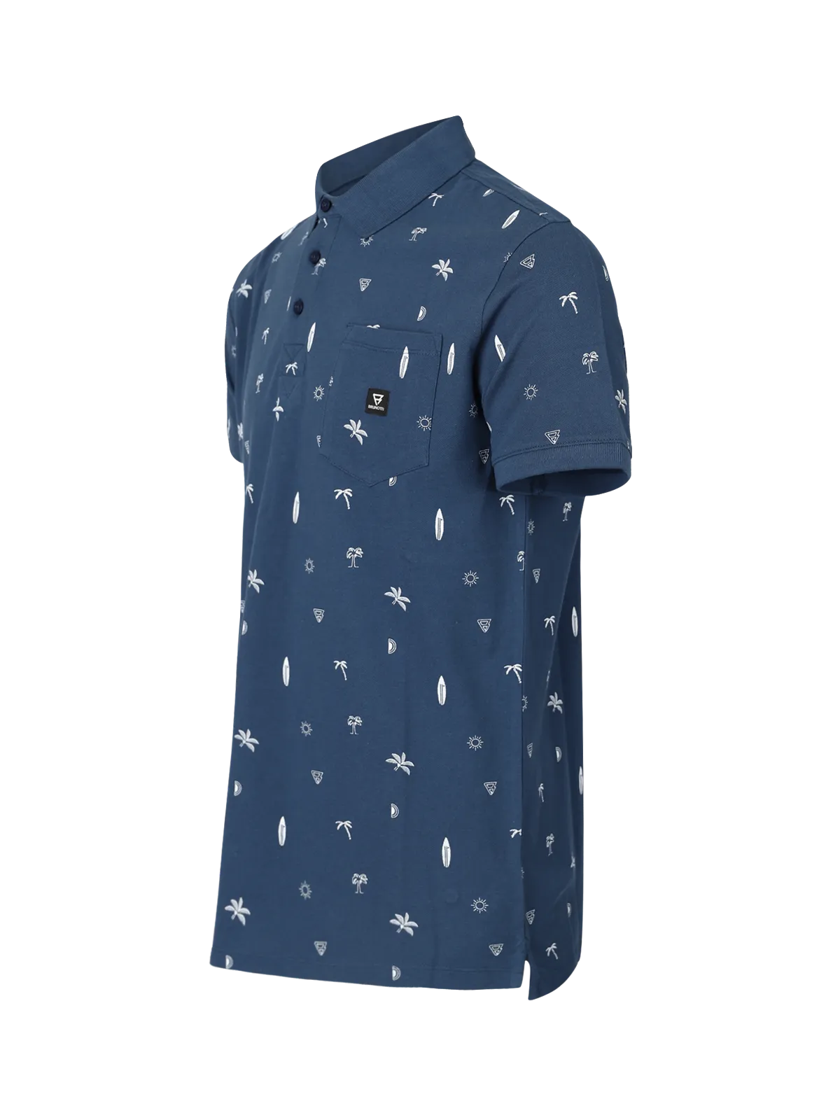 Addax-AO Men Polo Shortsleeve | Blue