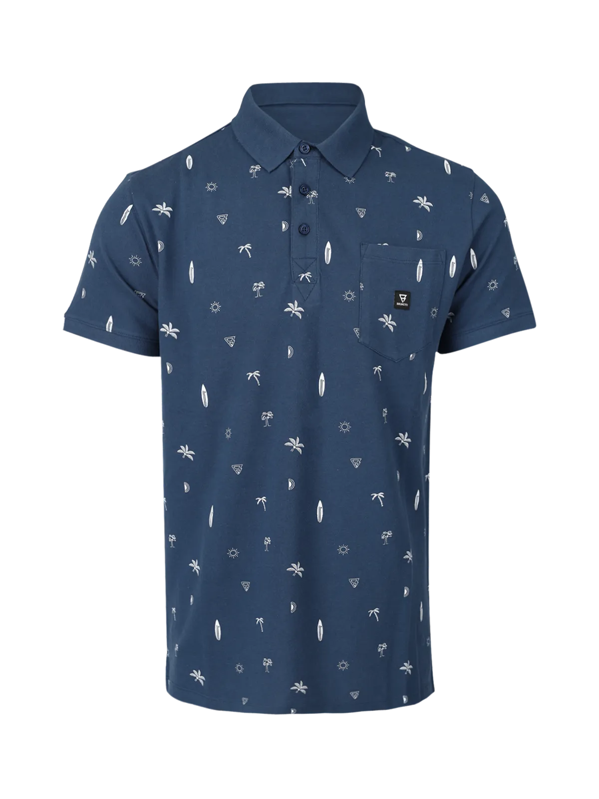 Addax-AO Men Polo Shortsleeve | Blue