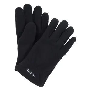 Barbour Mens Coalford Fleece Gloves Black