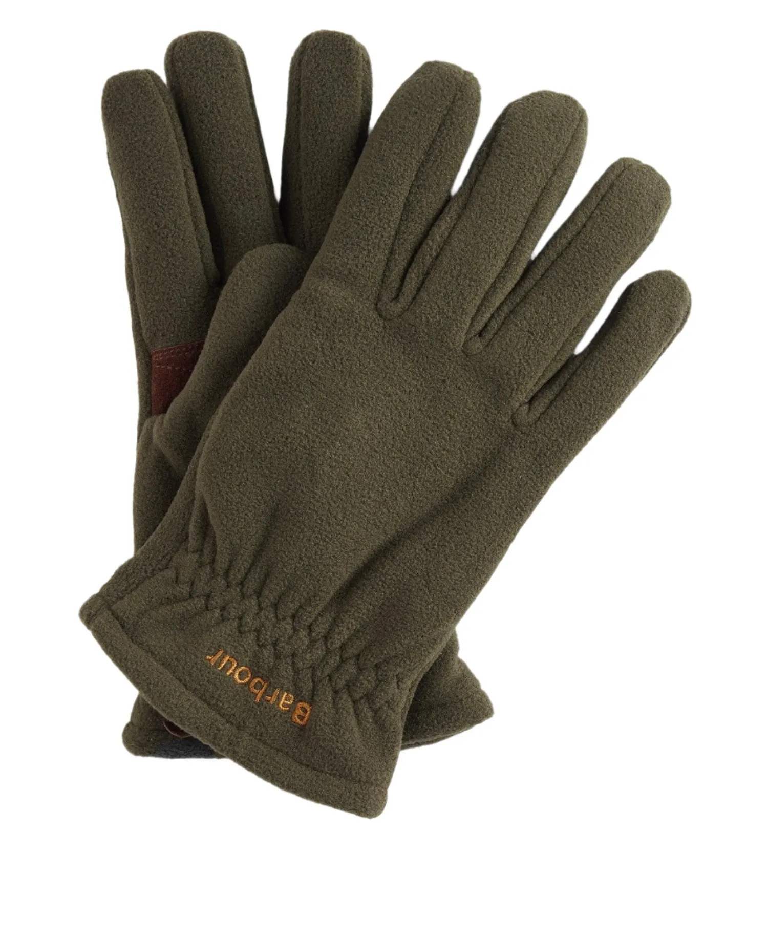 Barbour Mens Coalford Fleece Gloves Olive