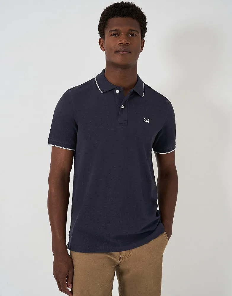 Crew Clothing Classic Piqué Tipped Polo Shirt