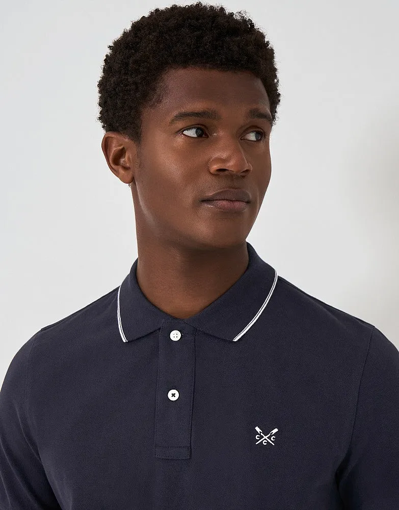 Crew Clothing Classic Piqué Tipped Polo Shirt