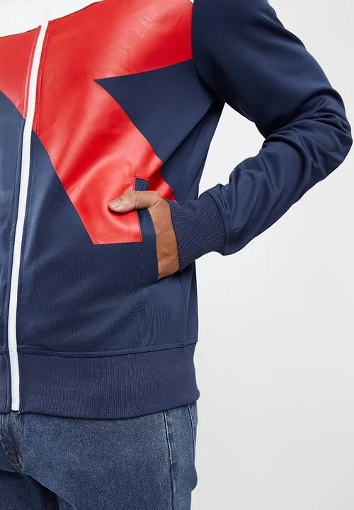 Diadora Atleta Navy Red Tracksuit Jacket