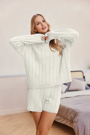 Ekouaer Cozy Knit Sweatsuit Sets (US Only)