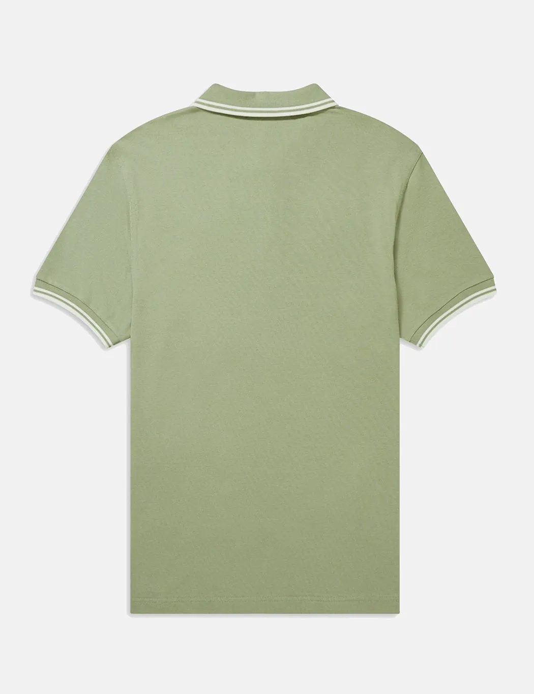 Fred Perry Twin Tipped Polo Shirt - Light Sage