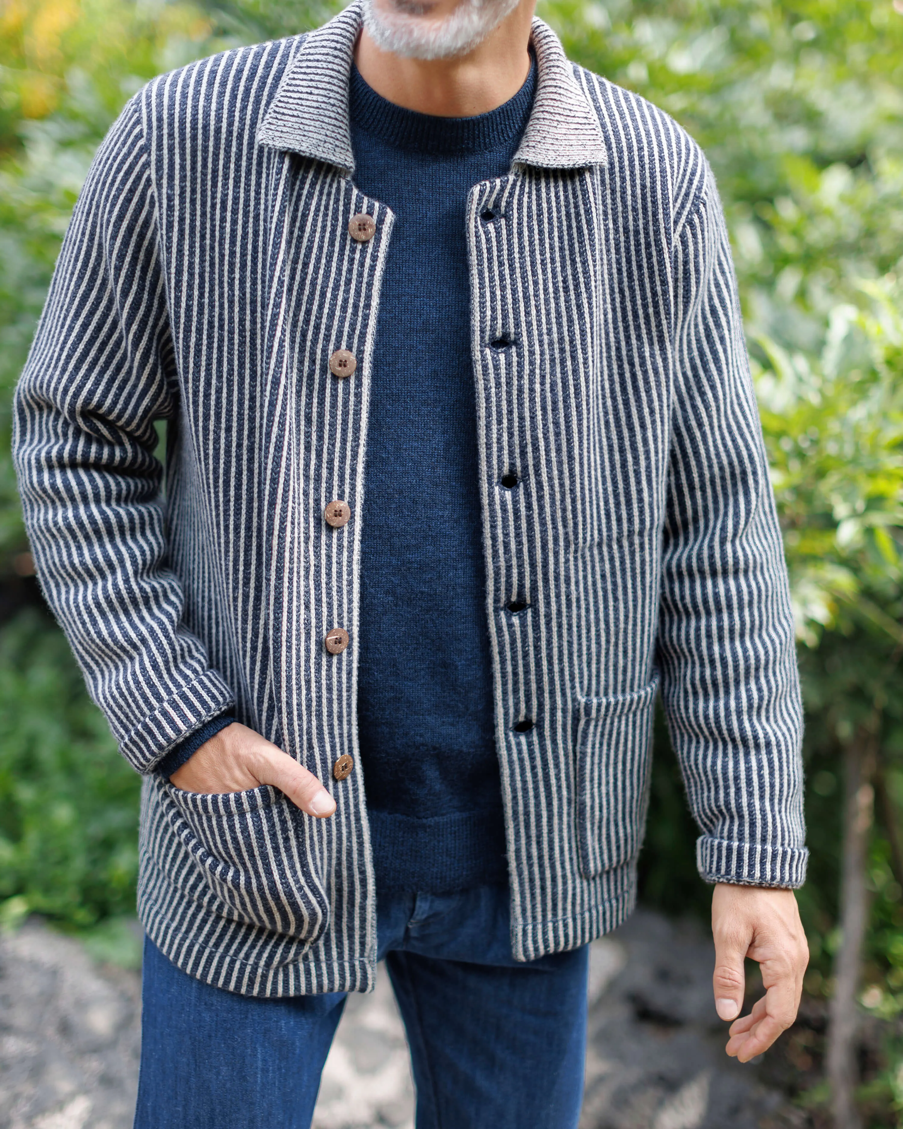 Knit Kite Jacket / Lines