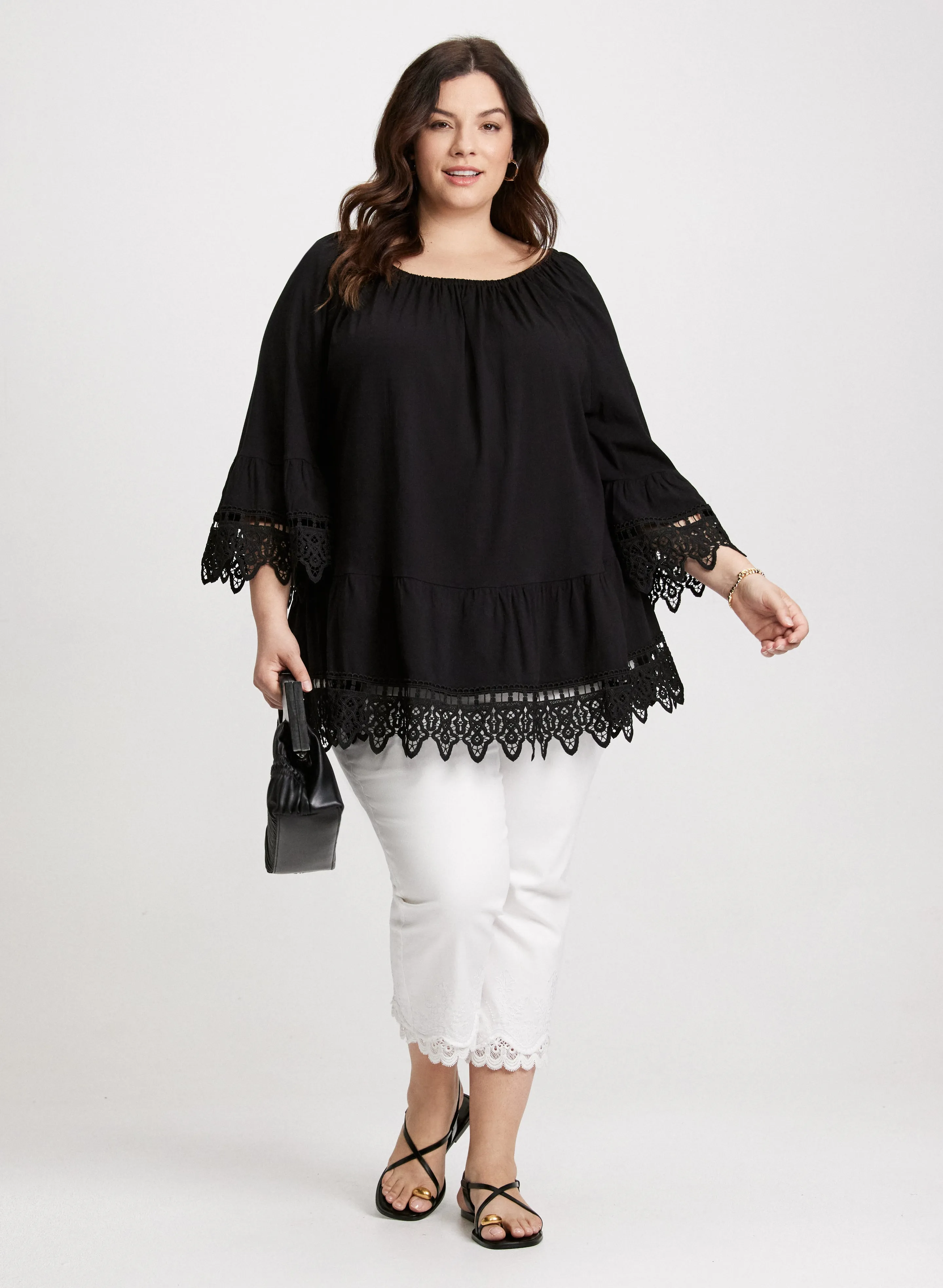 Lace Detail Blouse