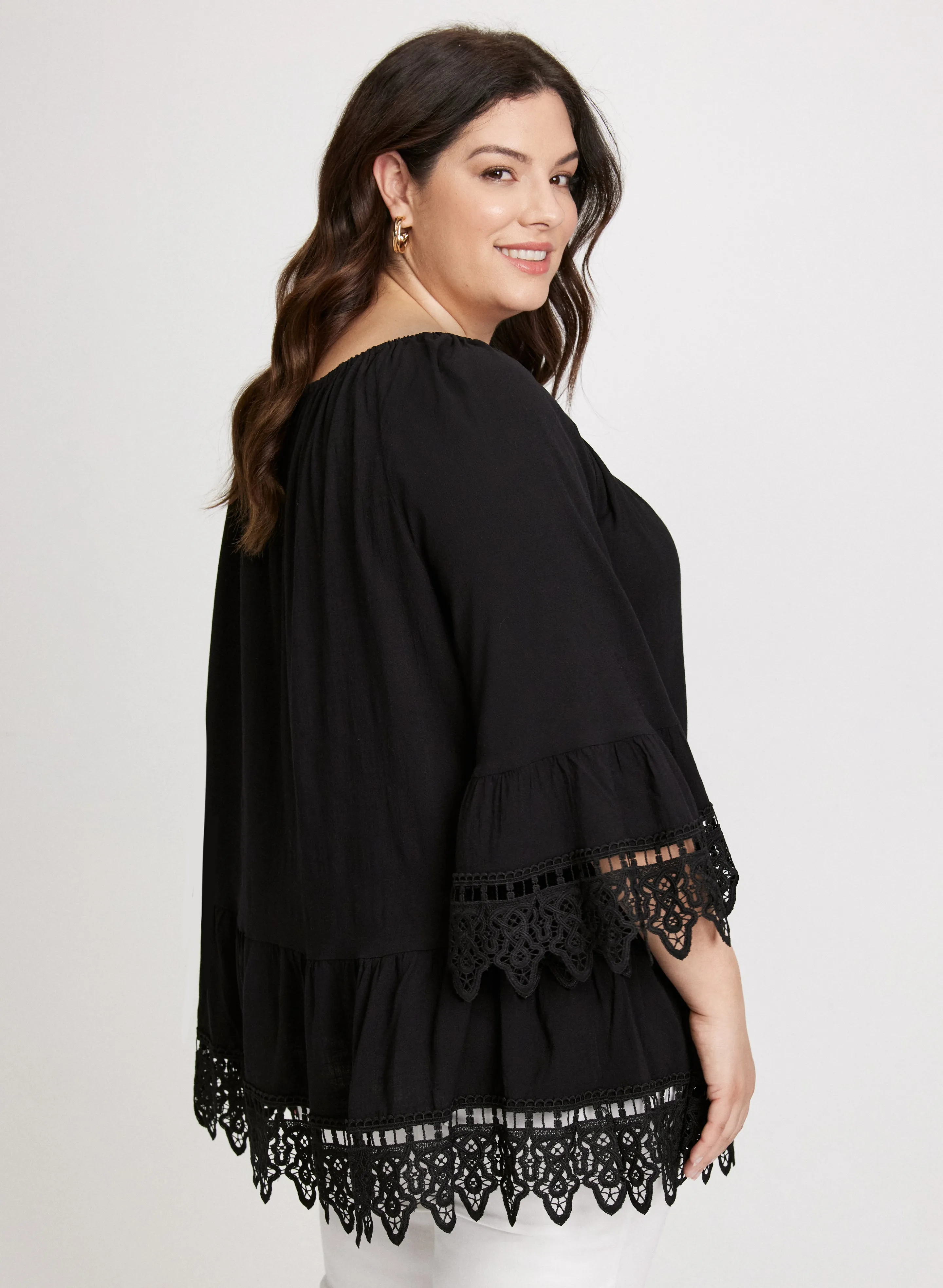 Lace Detail Blouse