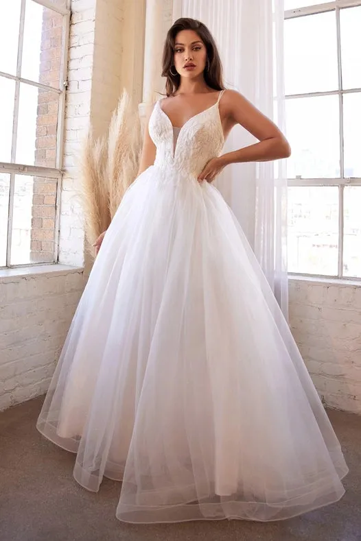 Layered Tulle Bridal Gown