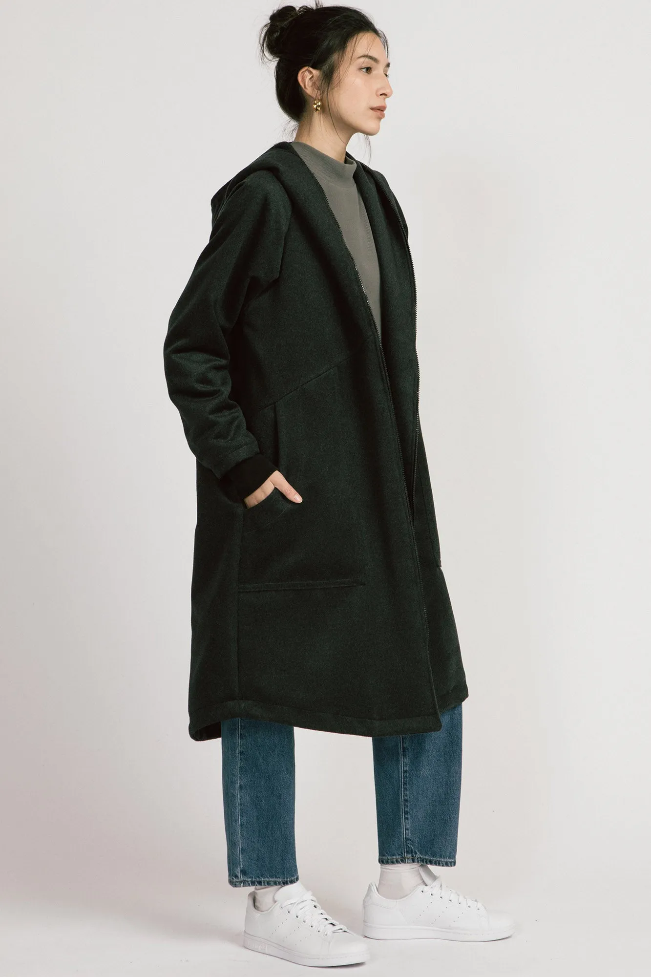 Lenora Coat Dark Grey