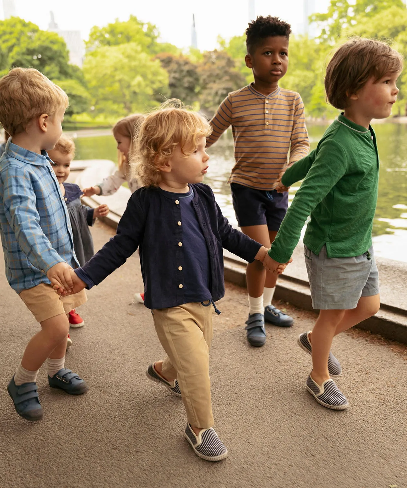 Lupo Baby Shirt, Navy Corduroy