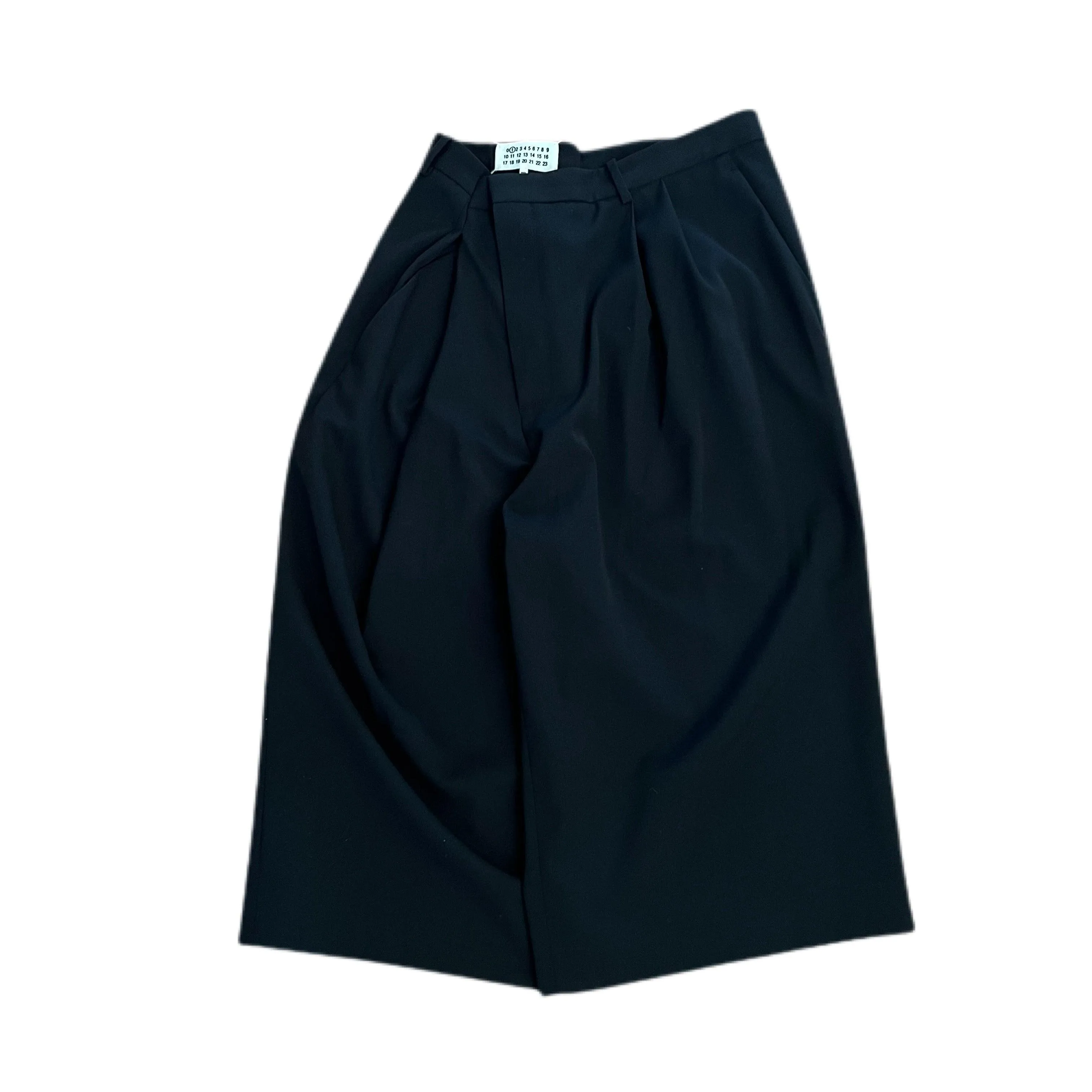 MAISON MARGIELA Black Reworked Culottes | Size 38