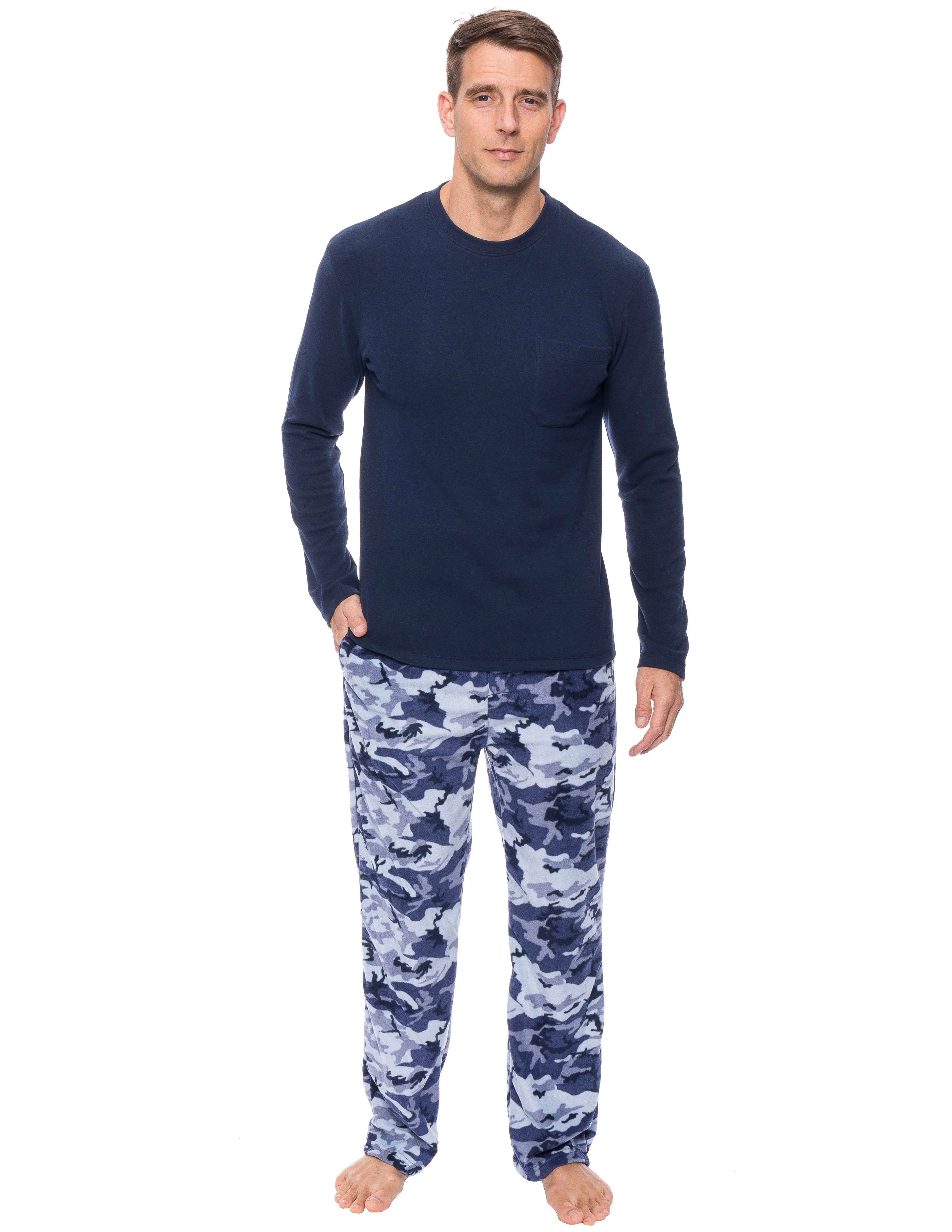 Mens Microfleece Lounge Set