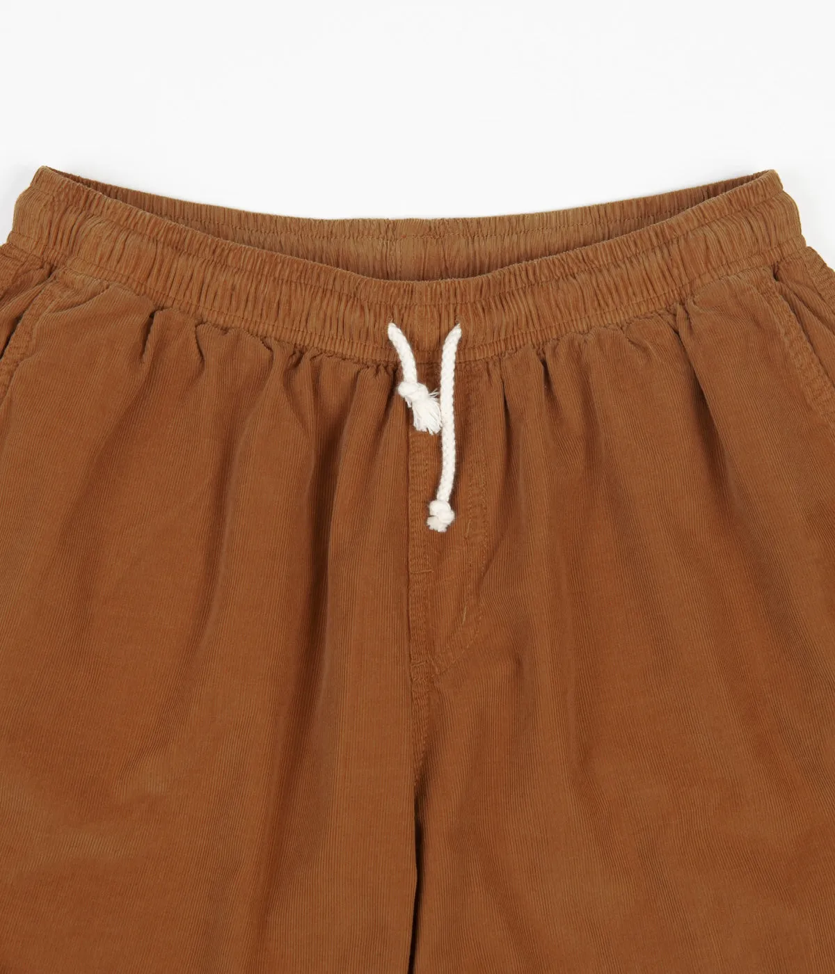 Mollusk Corduroy Shorts - Orange Earth