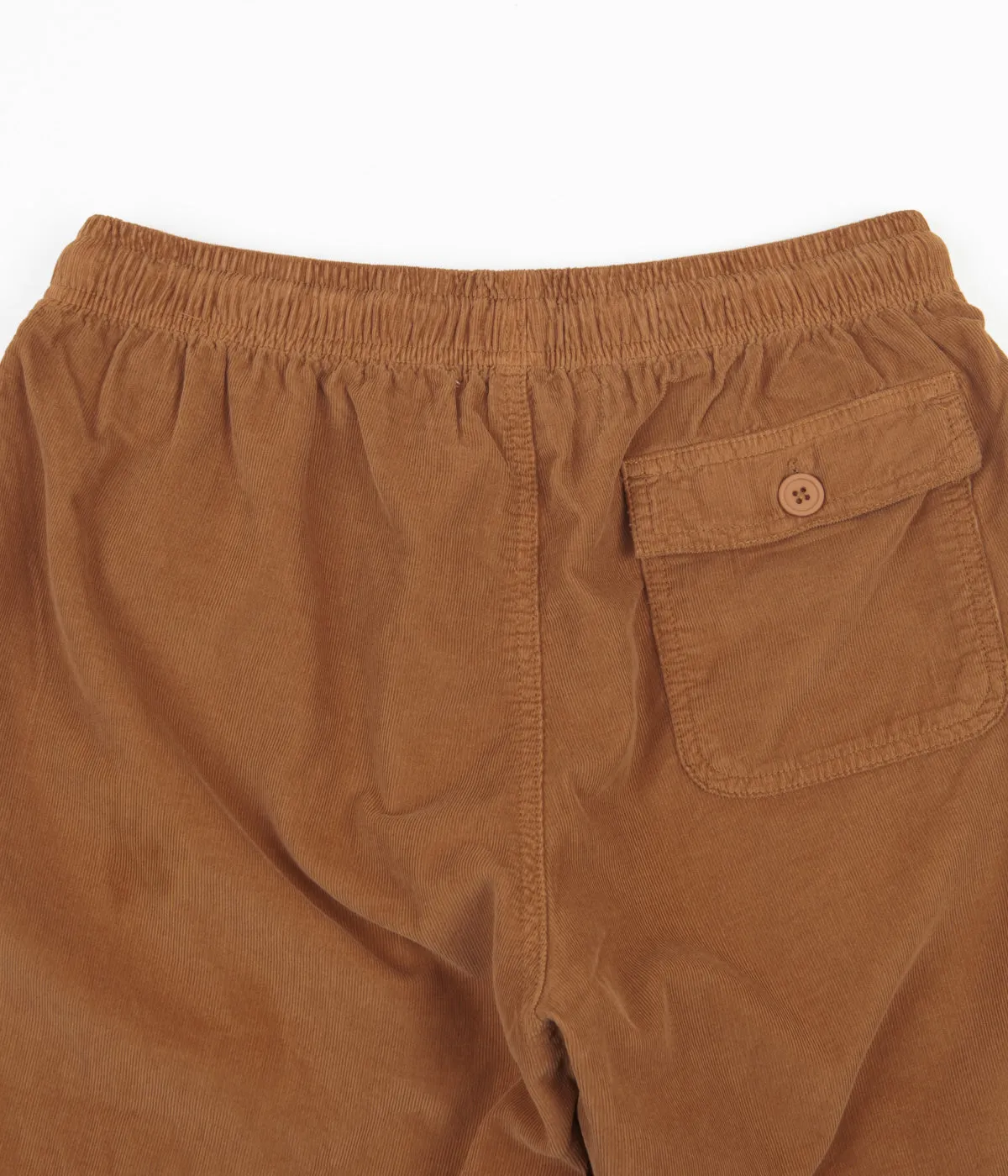 Mollusk Corduroy Shorts - Orange Earth