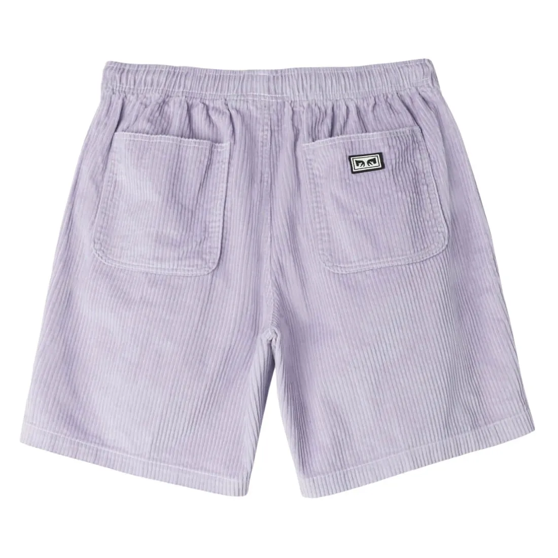 Obey Easy Relaxed Corduroy Shorts - Orchid Petal