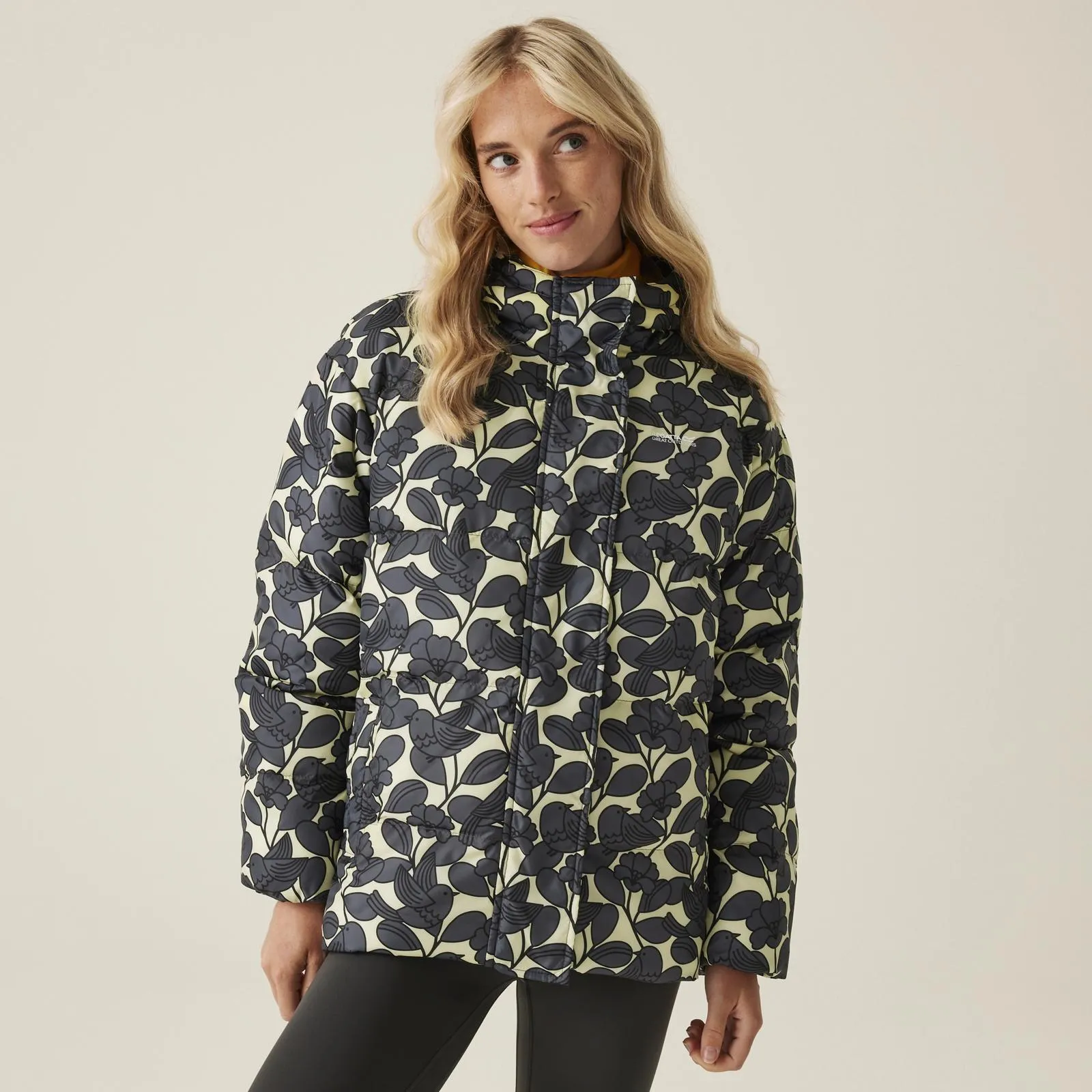 Regatta Womens Orla Kiely Oversized Winter Padded Jacket