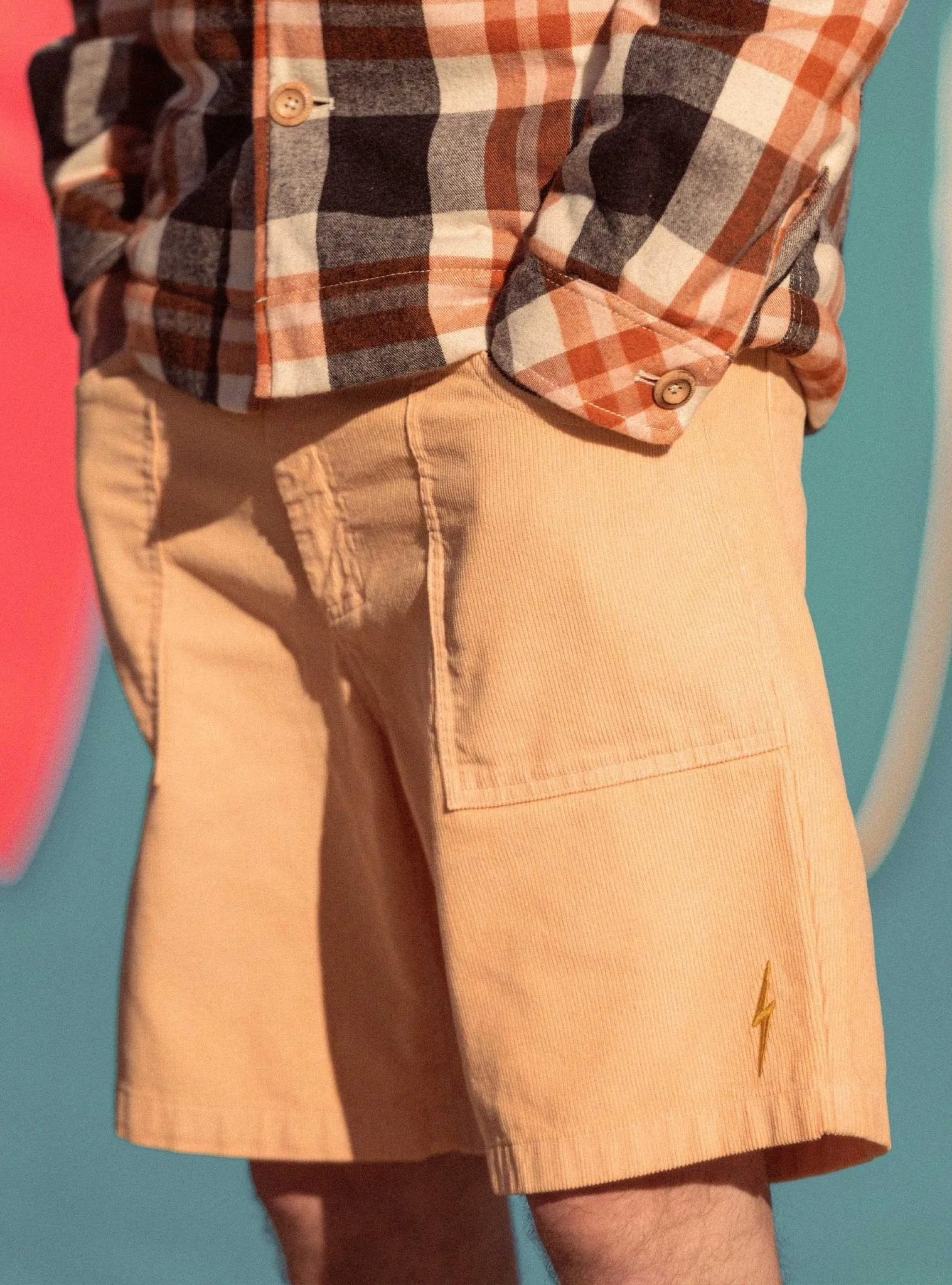 REGULAR CORDUROY WALKSHORTS