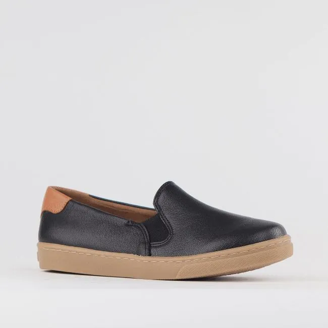 Slip-on Sneaker with Removable Footbed in Black Multi - 12750