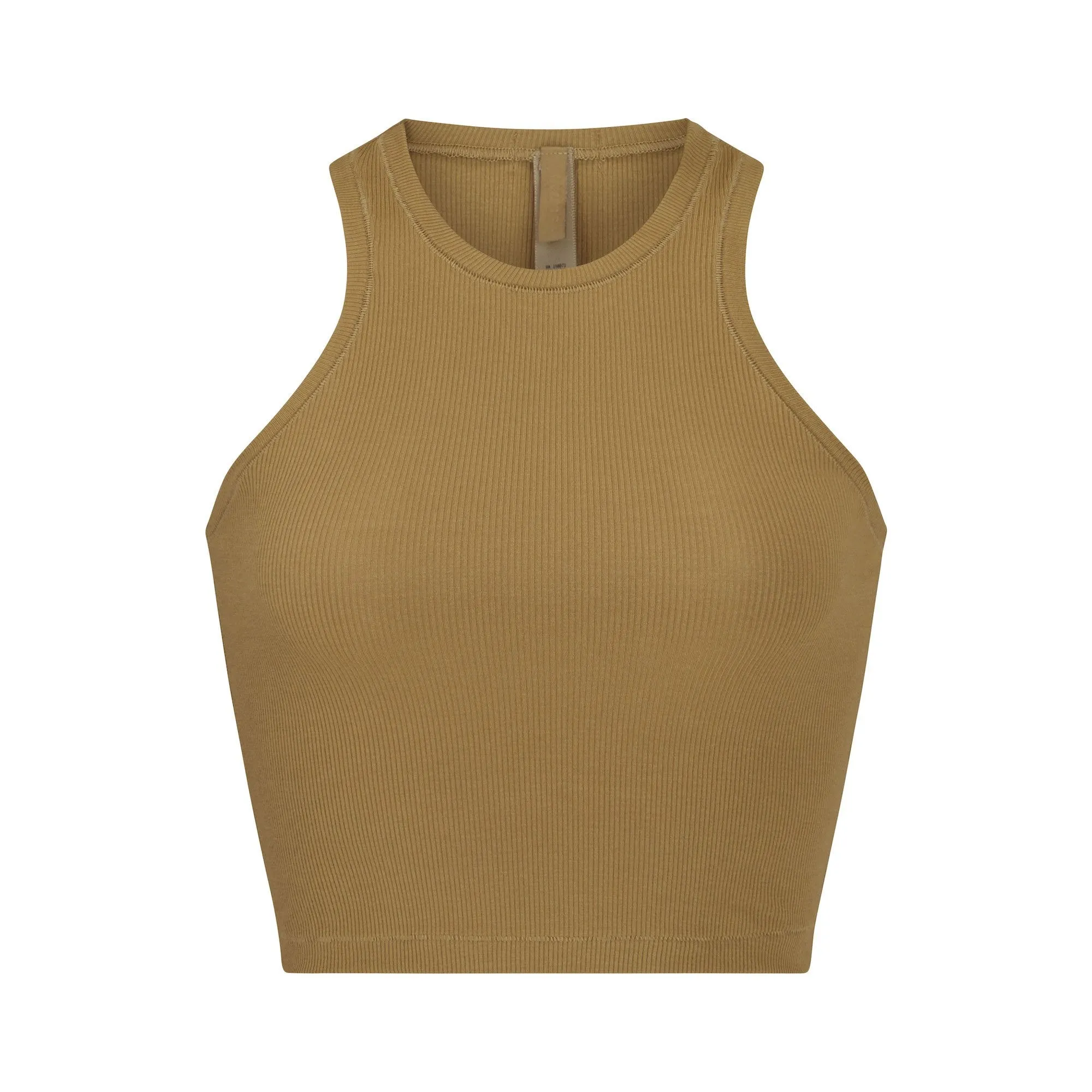 SOFT LOUNGE RACER TANK | GOLD