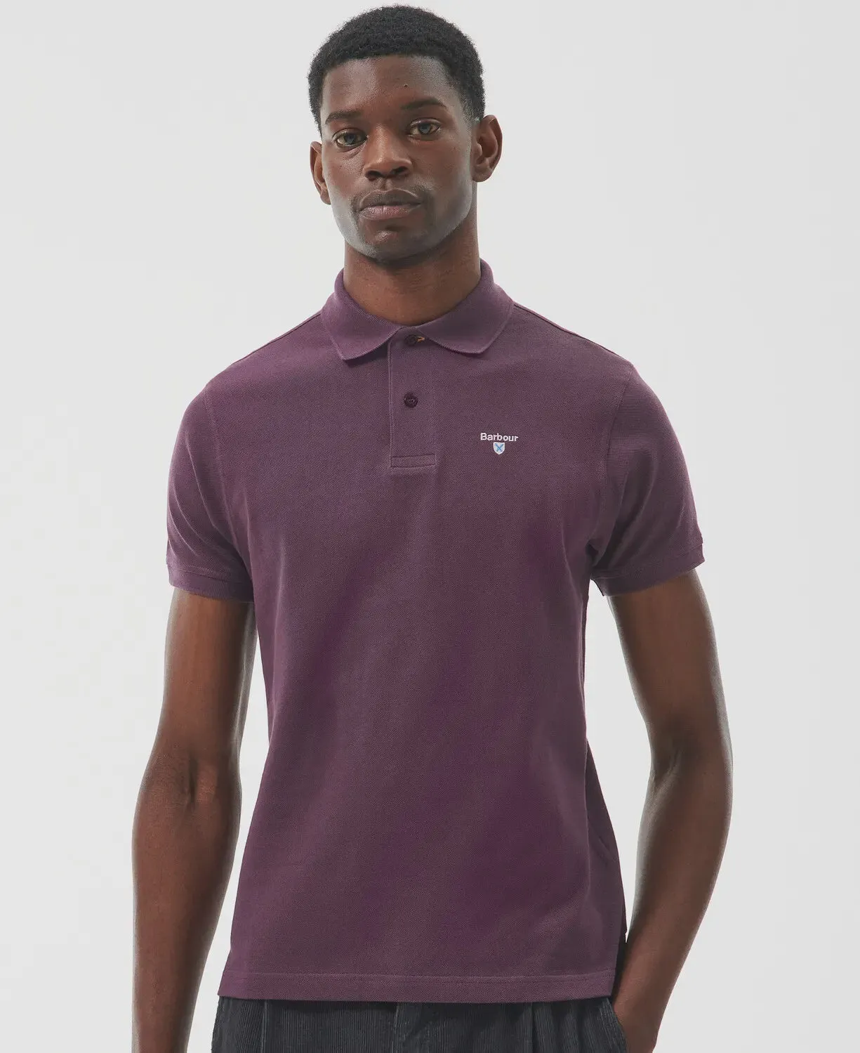 Tartan Pique Polo - Fig