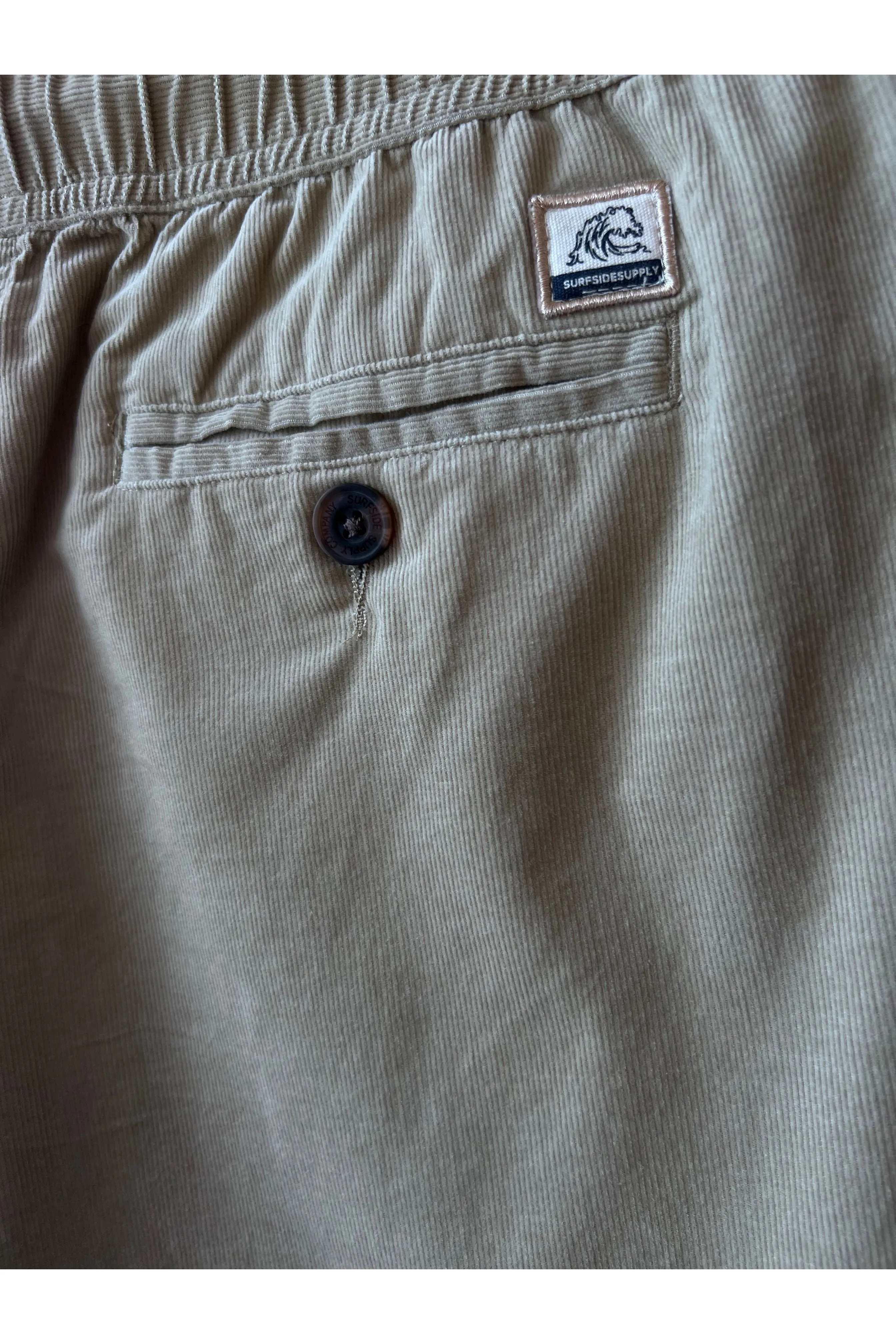 Tyler Corduroy Short - Khaki