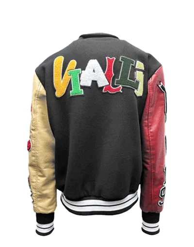 Vialli Gasket Italian Multi Baseball Jacket